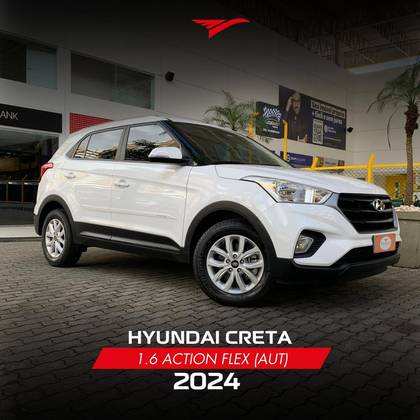 HYUNDAI CRETA 1.6 16V FLEX ACTION AUTOMÁTICO HYUNDAI CRETA 1.6 16V FLEX ACTION AUTOMÁTICO
